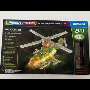Laser Pegs 8 in 1 Helicopter # 81012